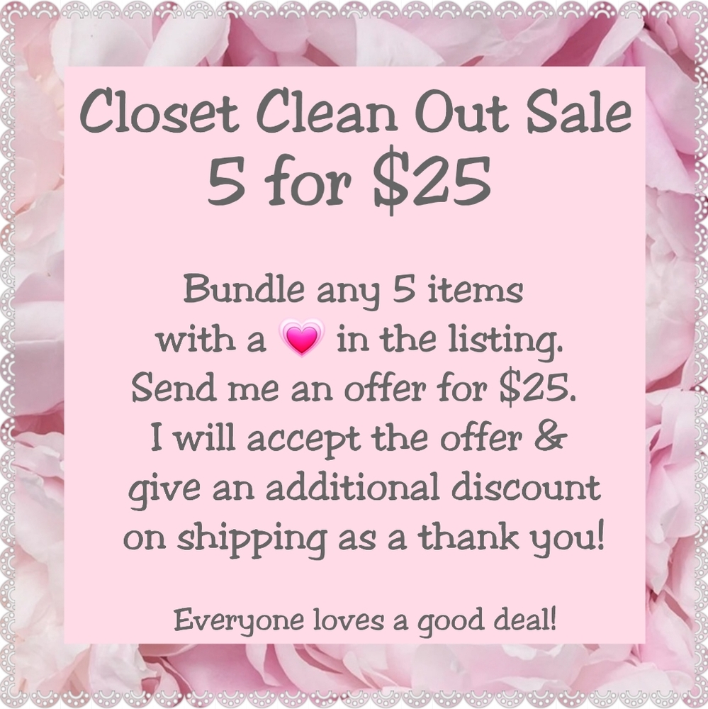 🌸 Closet Cleanout! 🌸